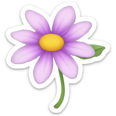 Flower  sticker