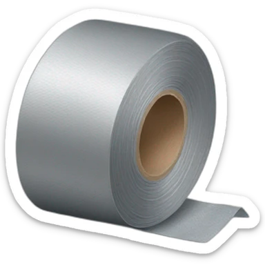 duct tape roll sticker