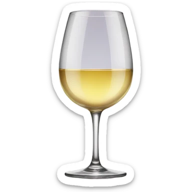 Wine glasses sticker