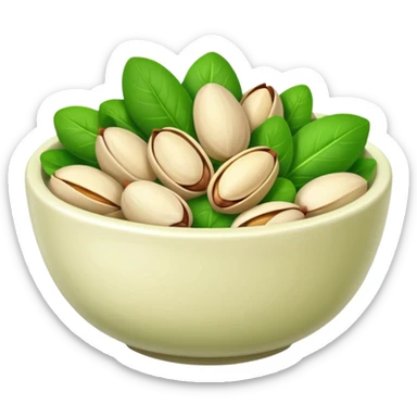 pistachio and spinach sticker