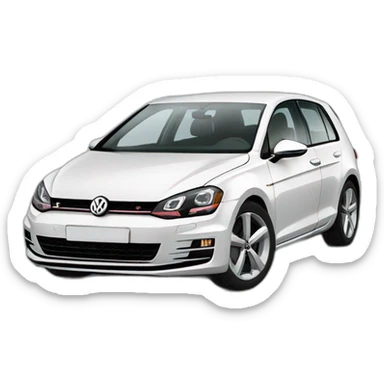 Volkswagen golf mk7  sticker
