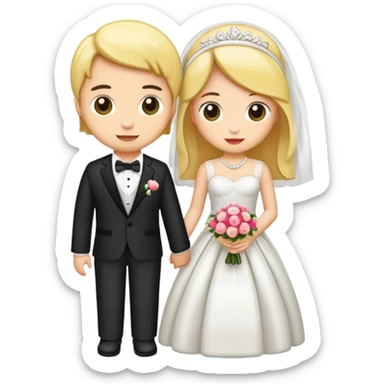 Hello kity mariage sticker