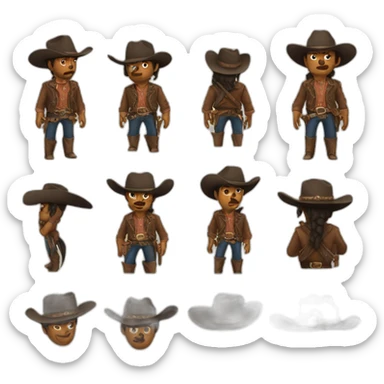 wild west sticker