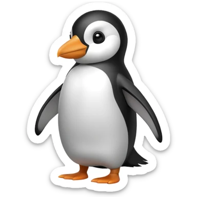 Pinguin sticker