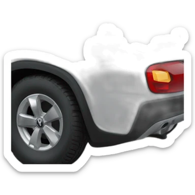 gray fiat SUV X4 coupe 2024 sticker