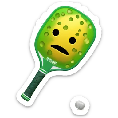 Pickleball sticker