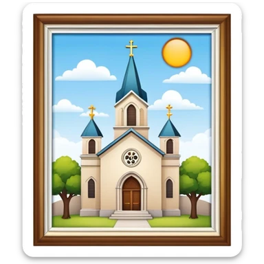 church  sticker