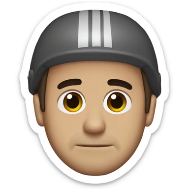 michael scott helmet sticker