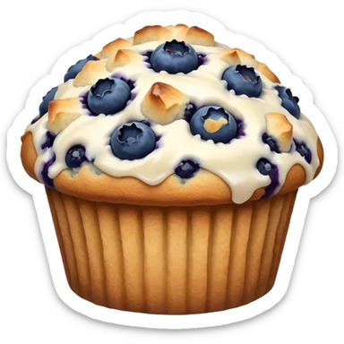 Blue berry muffin  sticker