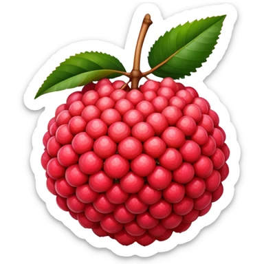 lychee fruit sticker