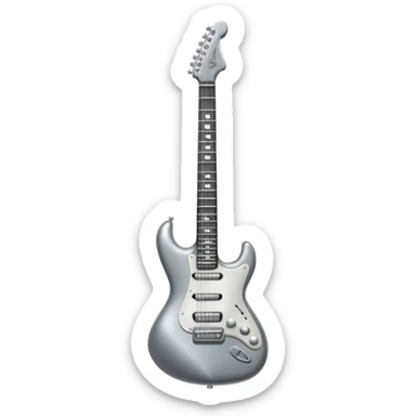 electric guitar little icon sticker