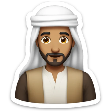 middle east man sticker