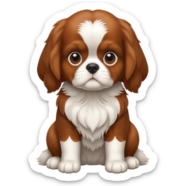 King Charles spaniol sticker
