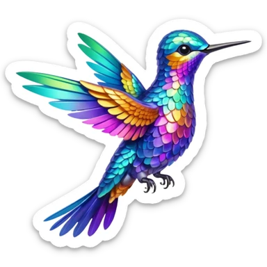 Colibri sticker