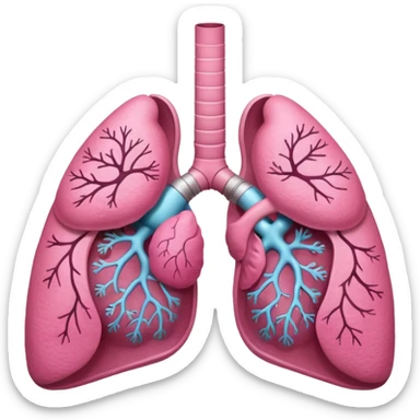 breathing lungs medical issues sticker