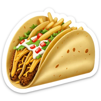 Tacos french sticker