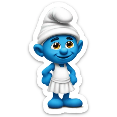 Smurfs sticker