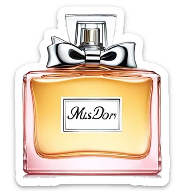 miss dior perfume  sticker