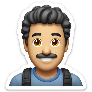 Happy birthday Mario Jose Casa sticker