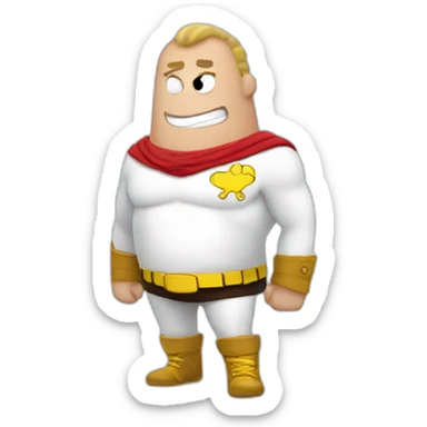 Captain underpants sticker