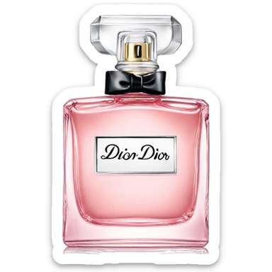 miss dior perfume  sticker