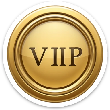 VIP BADGE sticker