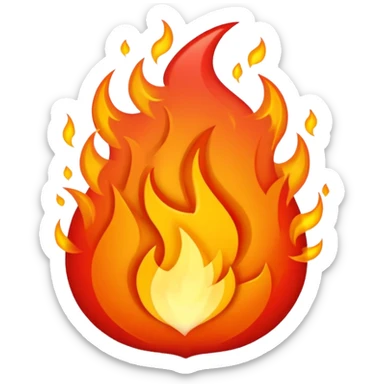 MOUNTAIN WARMTH FIRE sticker