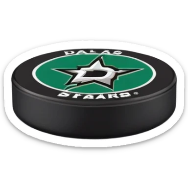Dallas stars hockey sticker