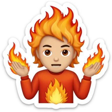 Can you make a banner that says Michael the killer on fire? sticker