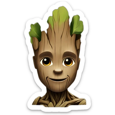 I am groot sticker