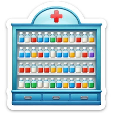 Please create an image of the pharmacy.
Dugstore, Pharmacy. There's no writing on it
Just an image that can show that it's a pharmacy sticker