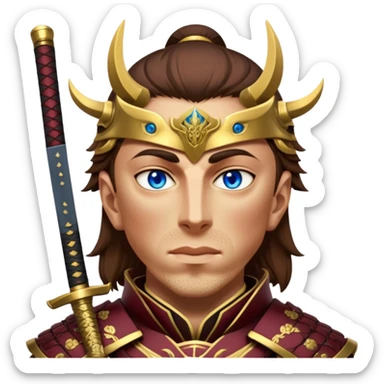 Samurai Leader sticker