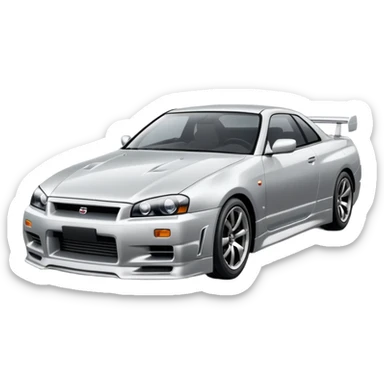 Nissan skyline fast and furious sticker