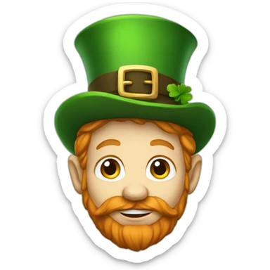 leprechaun sticker
