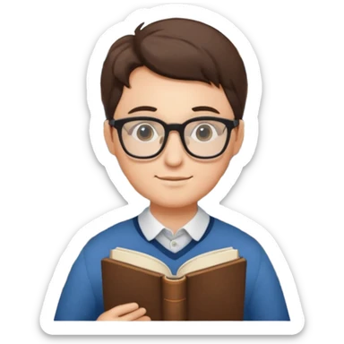 I’ll go to the library sticker