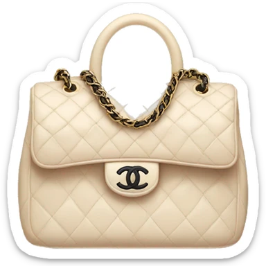 Chanel bag sticker