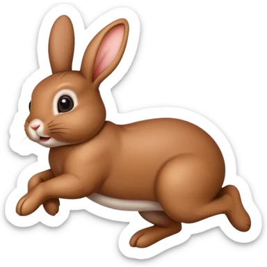 Bunny hopping sticker