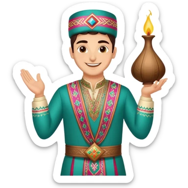 Nowruz Azerbaijan sticker