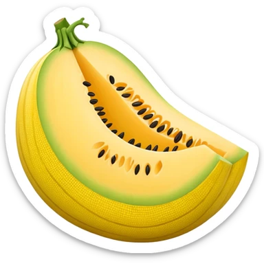 canary melon sticker