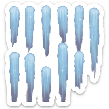 Ethereal Cascade sticker