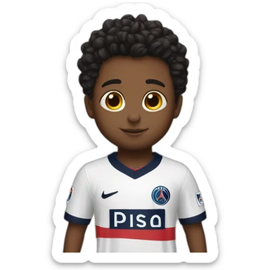 psg-jersey-print-name-enzo-number-9-kid sticker