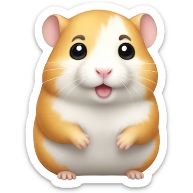 hamster sticker