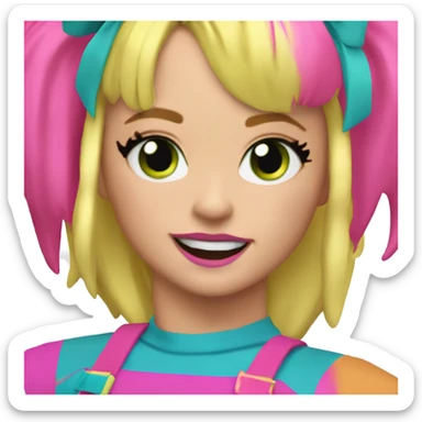 jojo siwa in the karma music video sticker