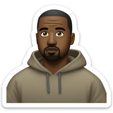 kanye west sticker