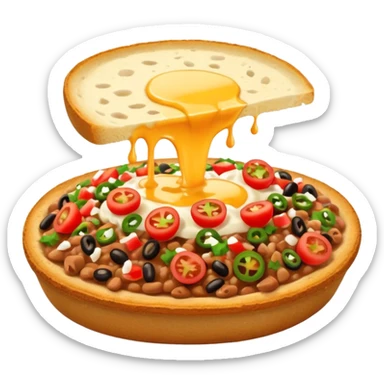 Mollete mexican sticker