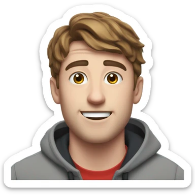 mrbeast in real life sticker