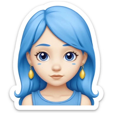 Smurfette sticker