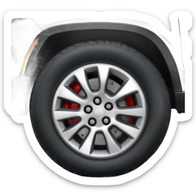 2020 red Chevrolet blazer black rims sticker