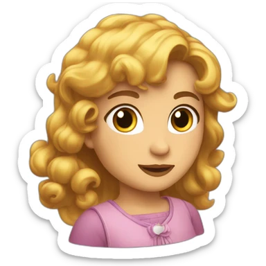 Lena rêve d'étoiles sticker