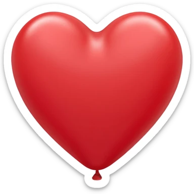 Ballon Heart  sticker